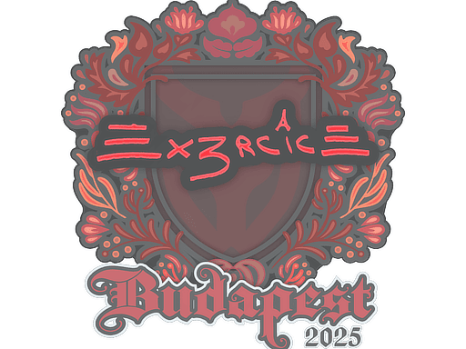 Sticker | Ex3rcice | Budapest 2025