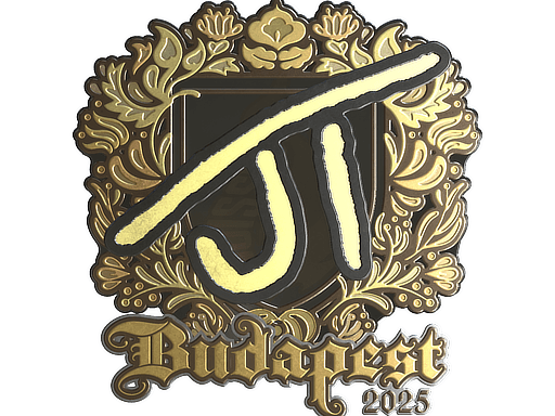 Sticker | JT (Gold) | Budapest 2025