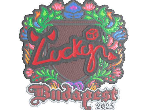 Sticker | Lucky (Embroidered) | Budapest 2025