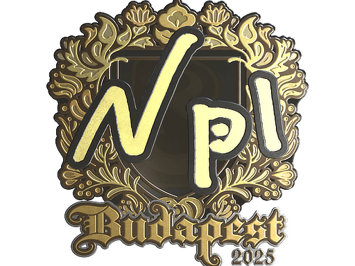 Sticker | npl (Gold) | Budapest 2025