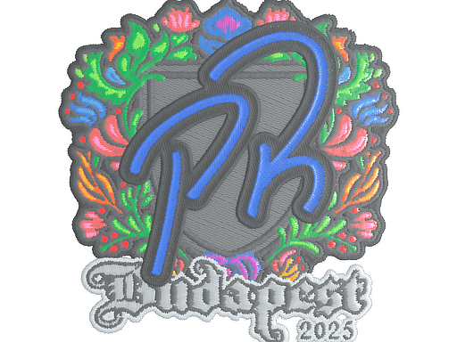 Sticker | PR (Embroidered) | Budapest 2025