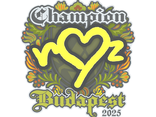 Sticker | ropz (Champion) | Budapest 2025