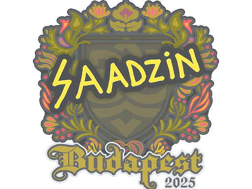 Sticker | saadzin | Budapest 2025