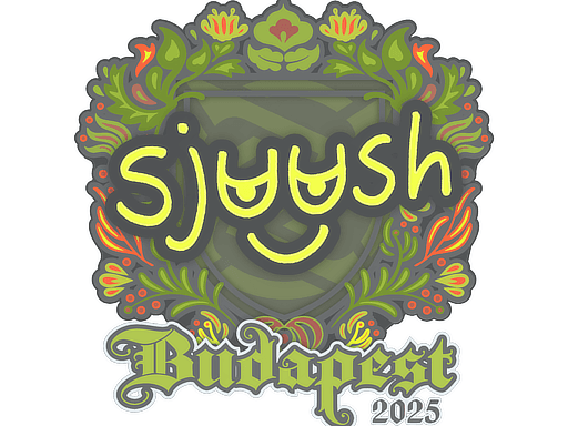 Sticker | sjuush | Budapest 2025