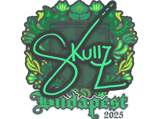 Sticker | skullz | Budapest 2025
