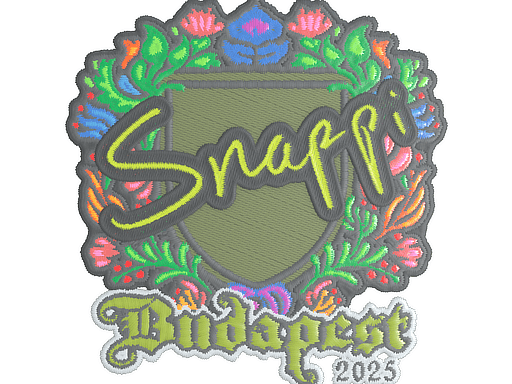 Sticker | Snappi (Embroidered) | Budapest 2025