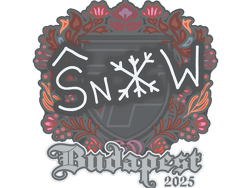 Sticker | snow | Budapest 2025