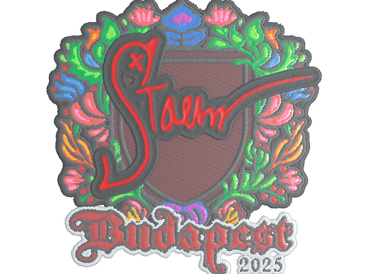 Sticker | Staehr (Embroidered) | Budapest 2025