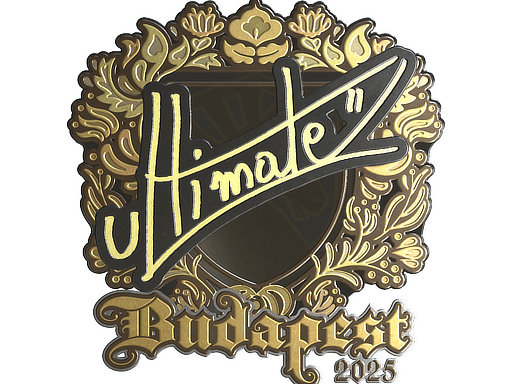 Sticker | ultimate (Gold) | Budapest 2025