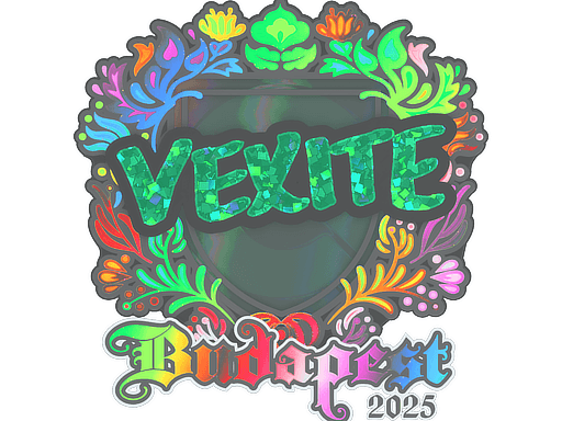 Sticker | vexite (Holo) | Budapest 2025
