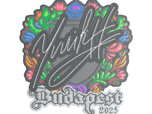 Sticker | yuurih (Embroidered) | Budapest 2025