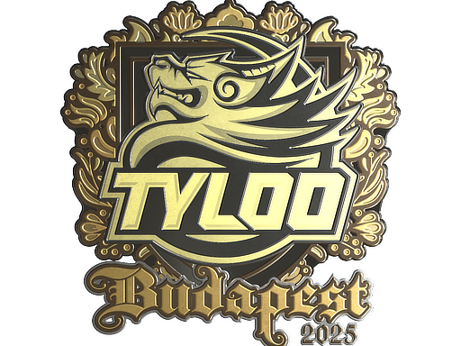 Sticker | TYLOO (Gold) | Budapest 2025