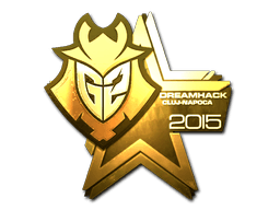 Sticker | G2 Esports (Gold) | Cluj-Napoca 2015