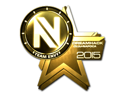 Sticker | Team EnVyUs (Gold) | Cluj-Napoca 2015