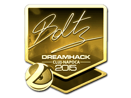 Sticker | boltz (Gold) | Cluj-Napoca 2015