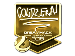Sticker | coldzera (Gold) | Cluj-Napoca 2015