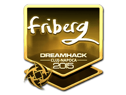 Sticker | friberg (Gold) | Cluj-Napoca 2015