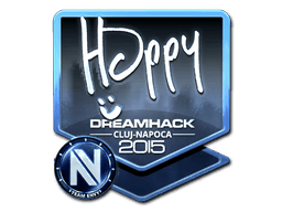 Sticker | Happy (Foil) | Cluj-Napoca 2015