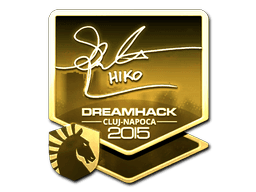 Sticker | Hiko (Gold) | Cluj-Napoca 2015