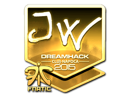 Sticker | JW (Gold) | Cluj-Napoca 2015
