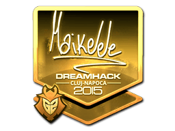 Sticker | Maikelele (Gold) | Cluj-Napoca 2015