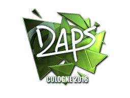 Sticker | daps (Foil) | Cologne 2016