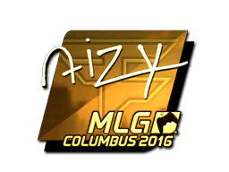 Sticker | aizy (Gold) | MLG Columbus 2016