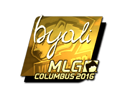 Sticker | byali (Gold) | MLG Columbus 2016
