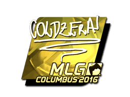 Sticker | coldzera (Gold) | MLG Columbus 2016