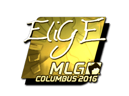 Sticker | EliGE (Gold) | MLG Columbus 2016