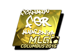 Sticker | fer (Gold) | MLG Columbus 2016