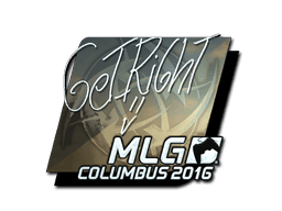 Sticker | GeT_RiGhT (Foil) | MLG Columbus 2016