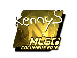Sticker | kennyS (Gold) | MLG Columbus 2016