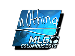 Sticker | n0thing (Foil) | MLG Columbus 2016