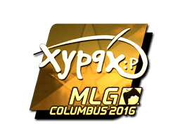 Sticker | Xyp9x (Gold) | MLG Columbus 2016