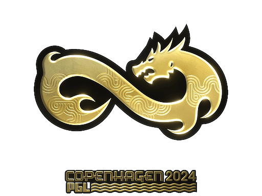 Sticker | Eternal Fire (Gold) | Copenhagen 2024