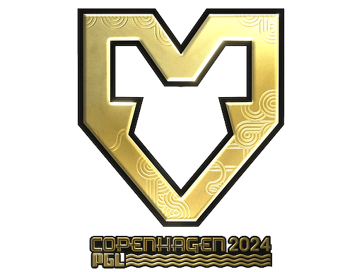 Sticker | MOUZ (Gold) | Copenhagen 2024