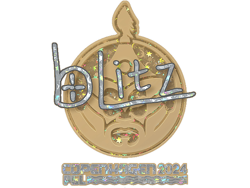 Sticker | bLitz (Glitter) | Copenhagen 2024