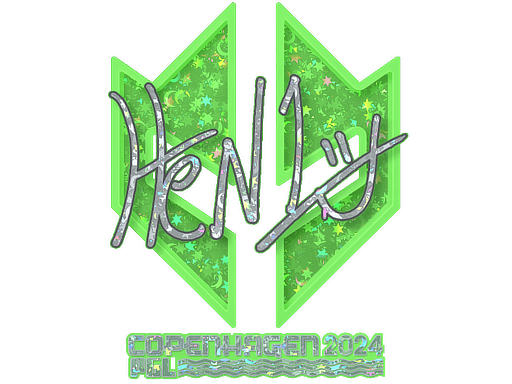 Sticker | HEN1 (Glitter) | Copenhagen 2024