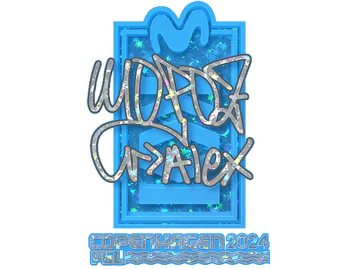 Sticker | mopoz (Glitter) | Copenhagen 2024