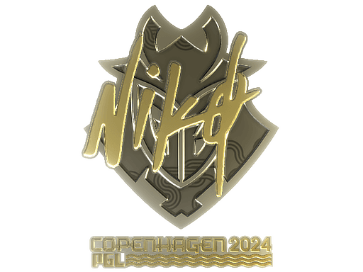 Sticker | NiKo (Gold) | Copenhagen 2024