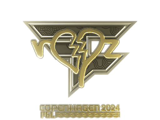 Sticker | ropz (Gold) | Copenhagen 2024