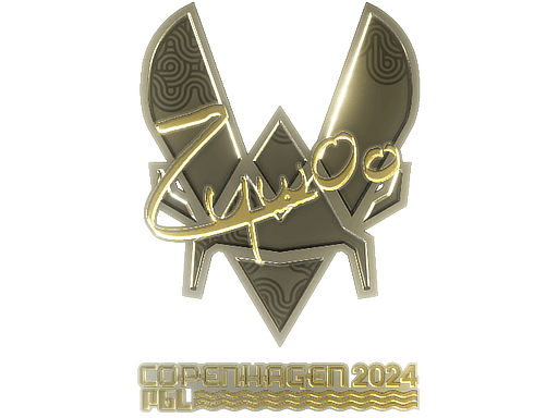 Sticker | ZywOo (Gold) | Copenhagen 2024
