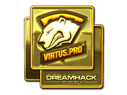 Sticker | Virtus.Pro (Gold) | DreamHack 2014