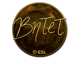 Sticker | BnTeT (Gold) | Katowice 2019