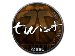 Sticker | twist (Foil) | Katowice 2019
