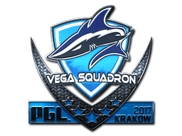 Sticker | Vega Squadron (Foil) | Krakow 2017