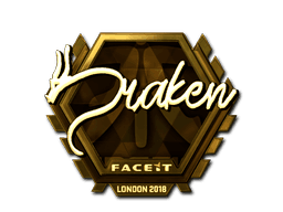 Sticker | draken (Gold) | London 2018