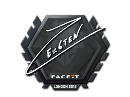 Sticker | Ex6TenZ | London 2018