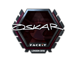 Sticker | oskar (Foil) | London 2018